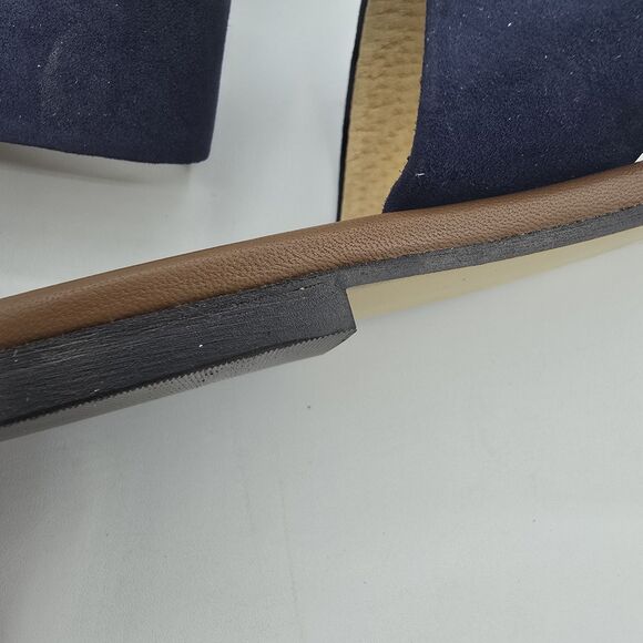 $79 Joules Fenthorpe Women's Flower Suede Flat Sandals Shoe Size 6 - Picture 8 of 9